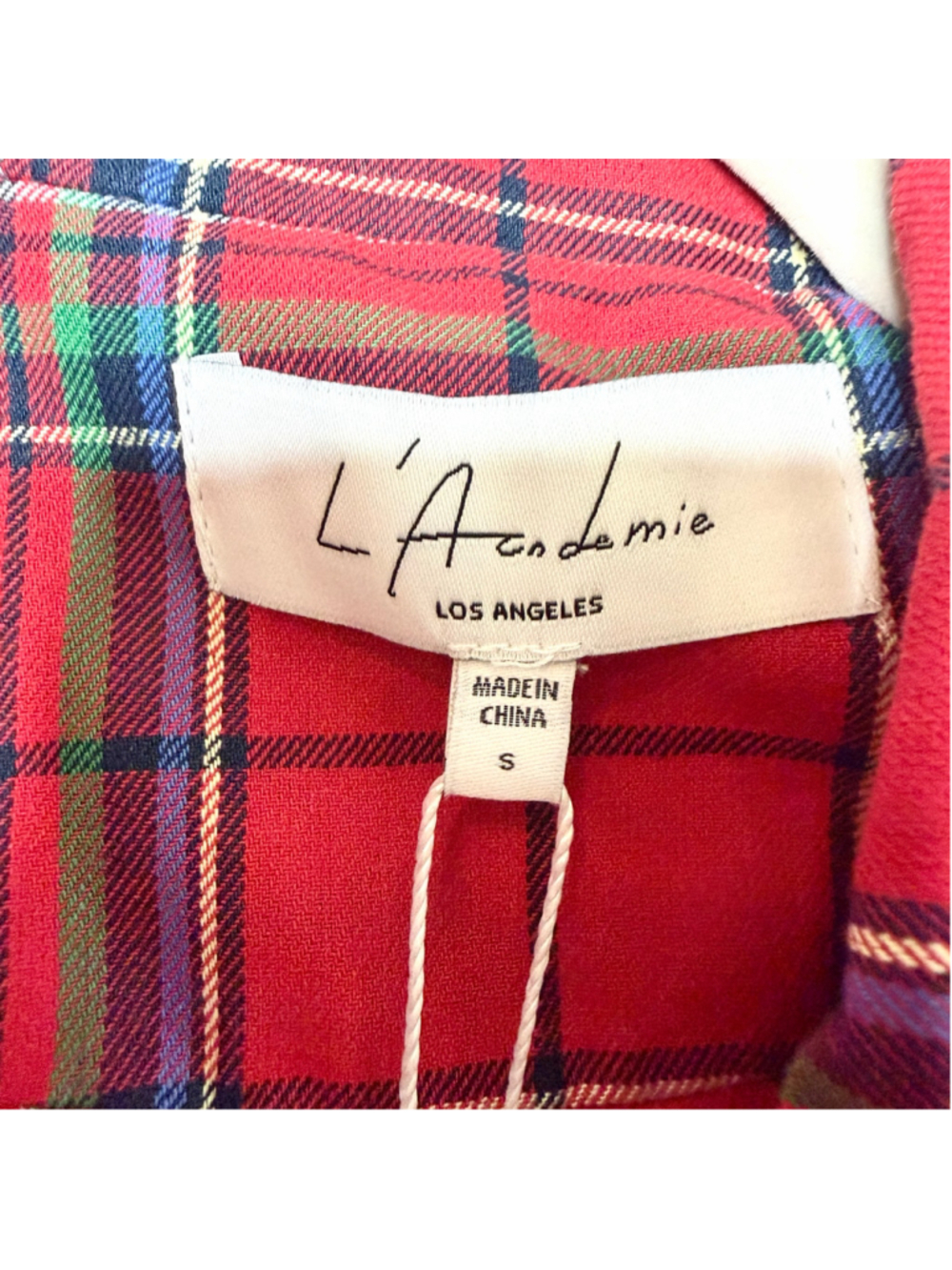 Women's L'Academie Ruthie Jacket Blazer Jacket Size S Red NEW with tags - Picture 4 of 8